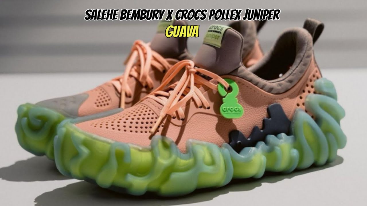Salehe Bembury x Crocs Pollex Juniper Guava