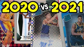 2020 Illusions vs 2021 NBA Hoops Card Break