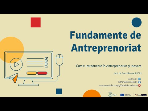 Fundamente de Antreprenoriat