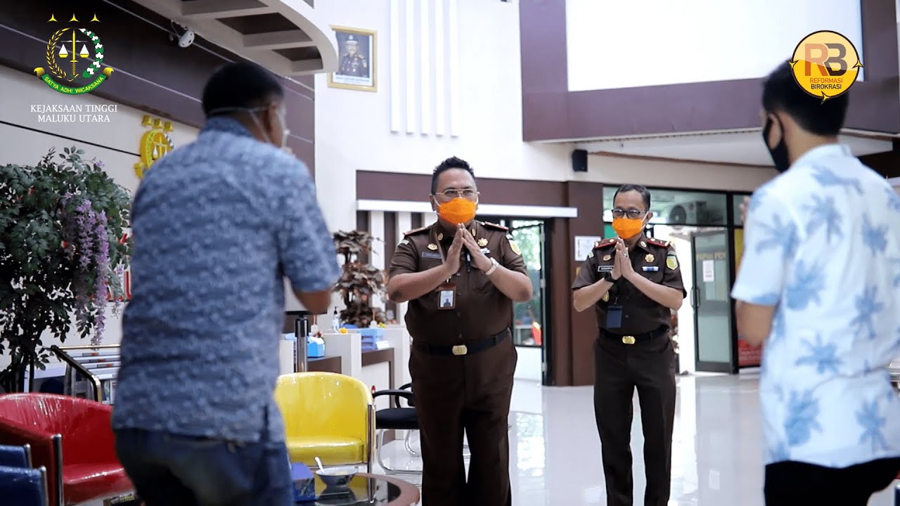 Kejaksaan Tinggi Maluku Utara menuju WBK dan WBBM