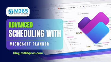 Advanced scheduling with Microsoft Planner!