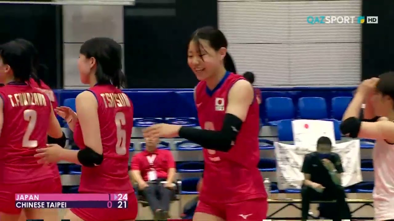 Volleyball. Women's U20 Asian championship. Japan Chinese Taipei 3