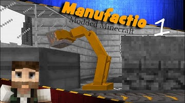 Factorio in minecraft? - Manufactio #1 [Modded Minecraft 1.12.2]