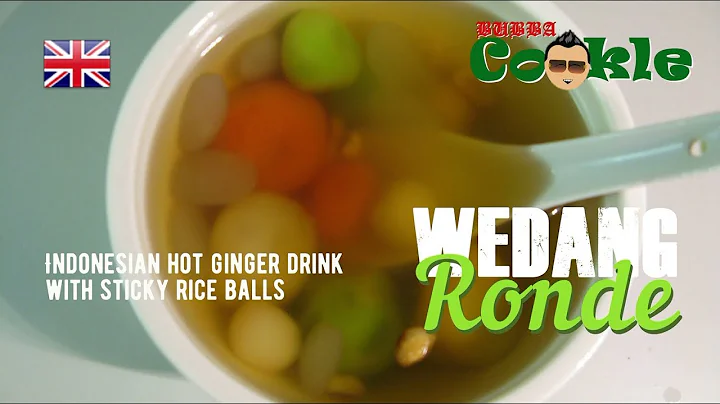 [EN] Recipe WEDANG RONDE - a warm ginger drink wit...