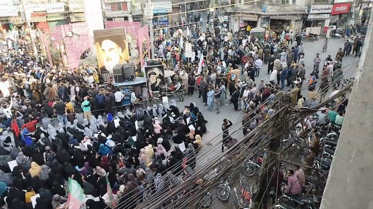 Allama Syed Mohsin Kazmi | Protest | 1st March 2026 | Allama Iqbal Chowk Sialkot | #khamnai #iran