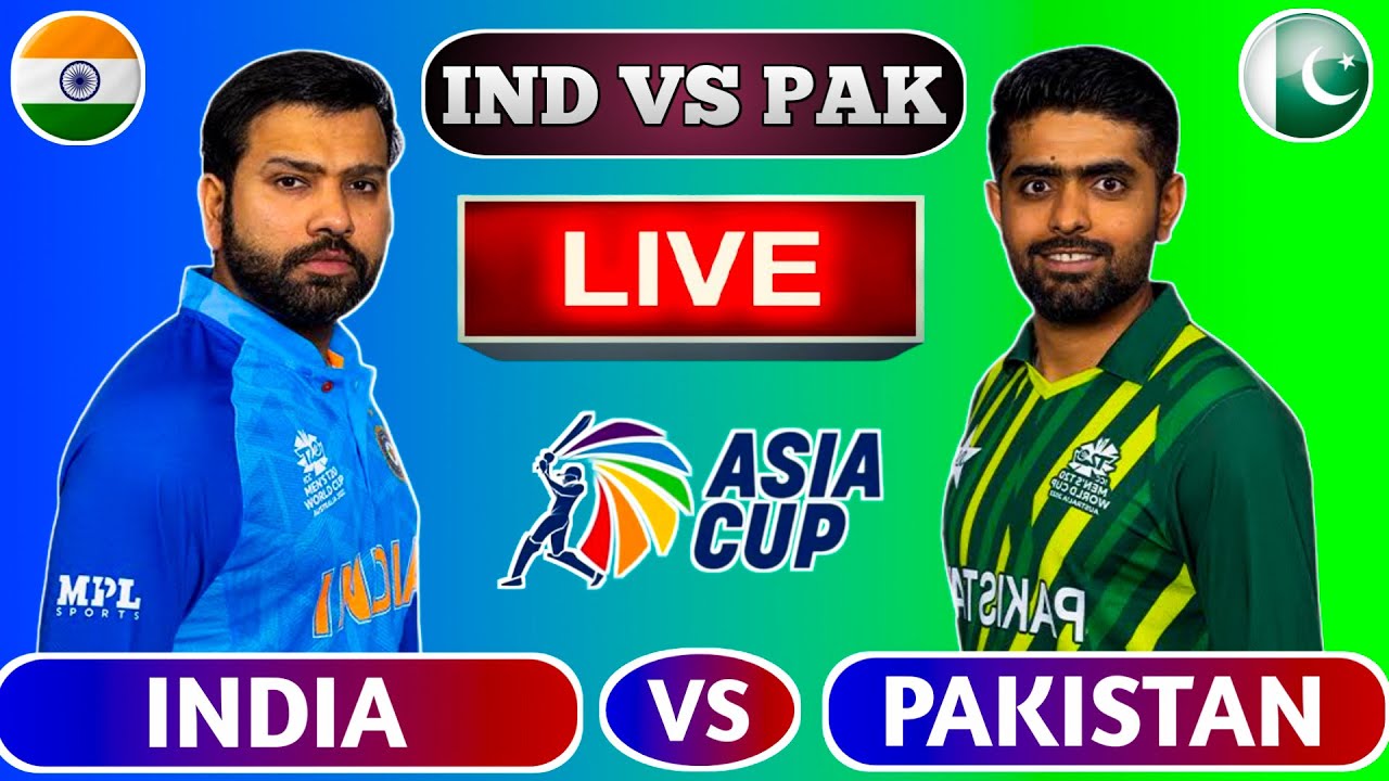 🔴Live India vs Pakistan IND vs PAK Live Cricket Scores IND VS PAK Live Cricket Match Today