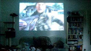 ACER X110 3D DLP Projektor(800x600),Crysis intro).AVI