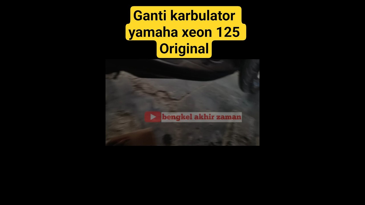 pasang karbulator xeon original
