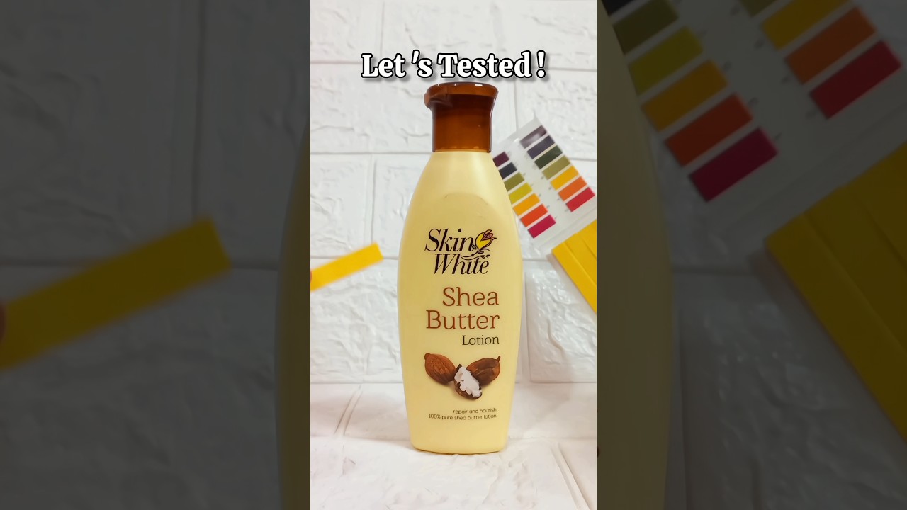Wow🤯 skin white lotion ph test #skinwhite #shorts #lotion #bodycare #bodylotion #skincare #yt#phtest