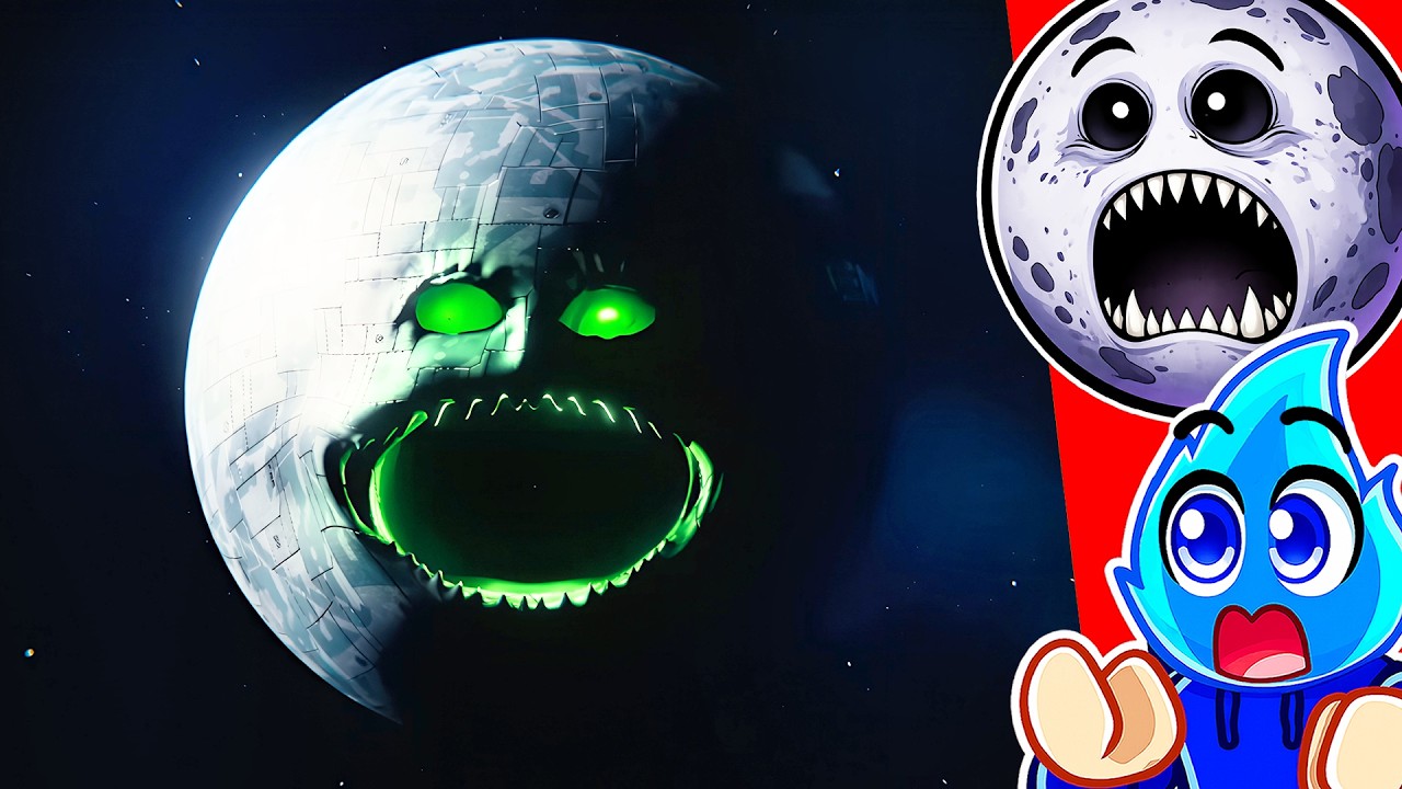 THE MOON IS A ROBOT..??
