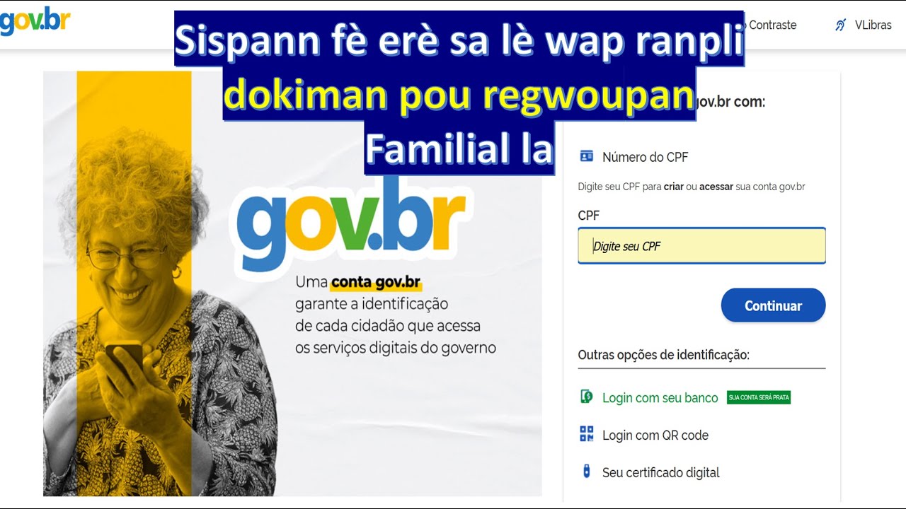 Sispann fè erè sa lè wap ranpli dokiman pou regwoupan Familial la - YouTube