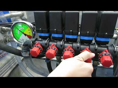 Настройка компенсаторов на электроклапанах Bravo 180S