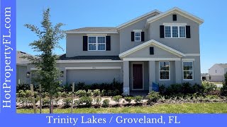New Home Tour in Trinity Lakes Groveland, FL. LandSea Homes | Wilshire