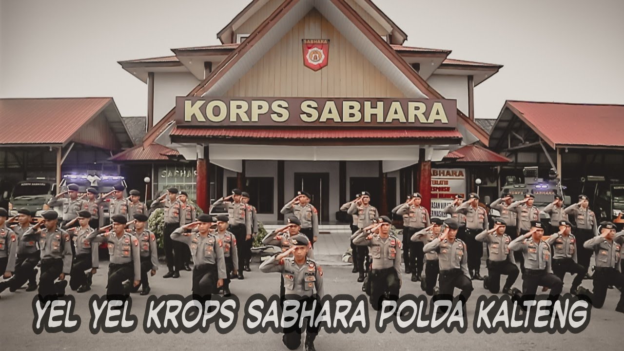 YEL YEL KORPS SABHARA POLDA KALIMANTAN TENGAH