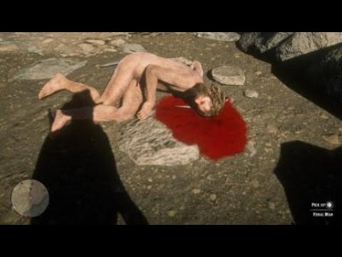 Red Dead Redemption 2 chasing a naked men - YouTube