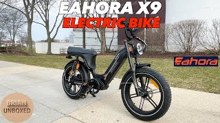 Eahora X9 Electric Bike  Full Review