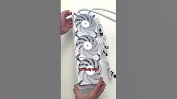 The Corsair iCUE H150i Elite LCD XT All-in-one CPU cooler 🥶👍 #corsair #icue #h150i #aio #funkykit