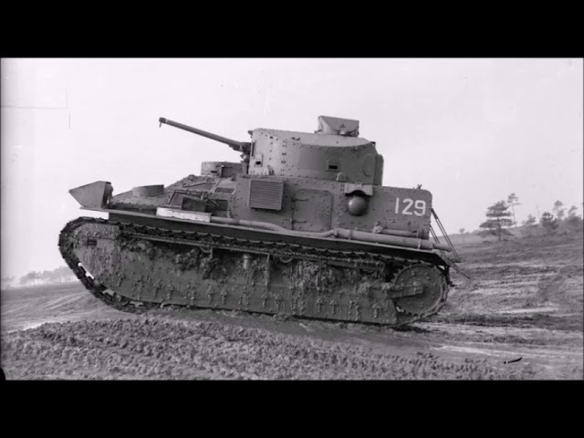 Vickers Medium Mark II Tanks in WW2