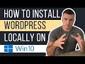 How To Install WordPress Locally On Windows 10 Using Wamp