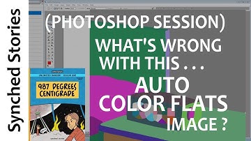 Make Comics: Whats Wrong With This Auto Color Flats Image?