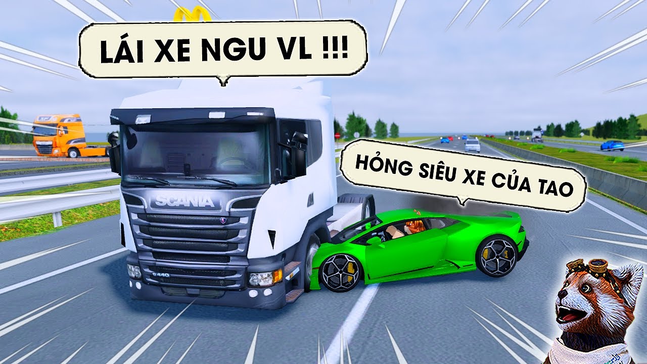 TÀI XẾ LÁI SIÊU XE LAMBORGHINI TRÊN CAO TỐC VIỆT NAM BẤT NGỜ GẶP TAI NẠN KINH HOÀNG TRONG ROBLOX