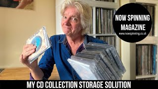 My CD Collection Storage Solution - I had run out of room and something had to give...