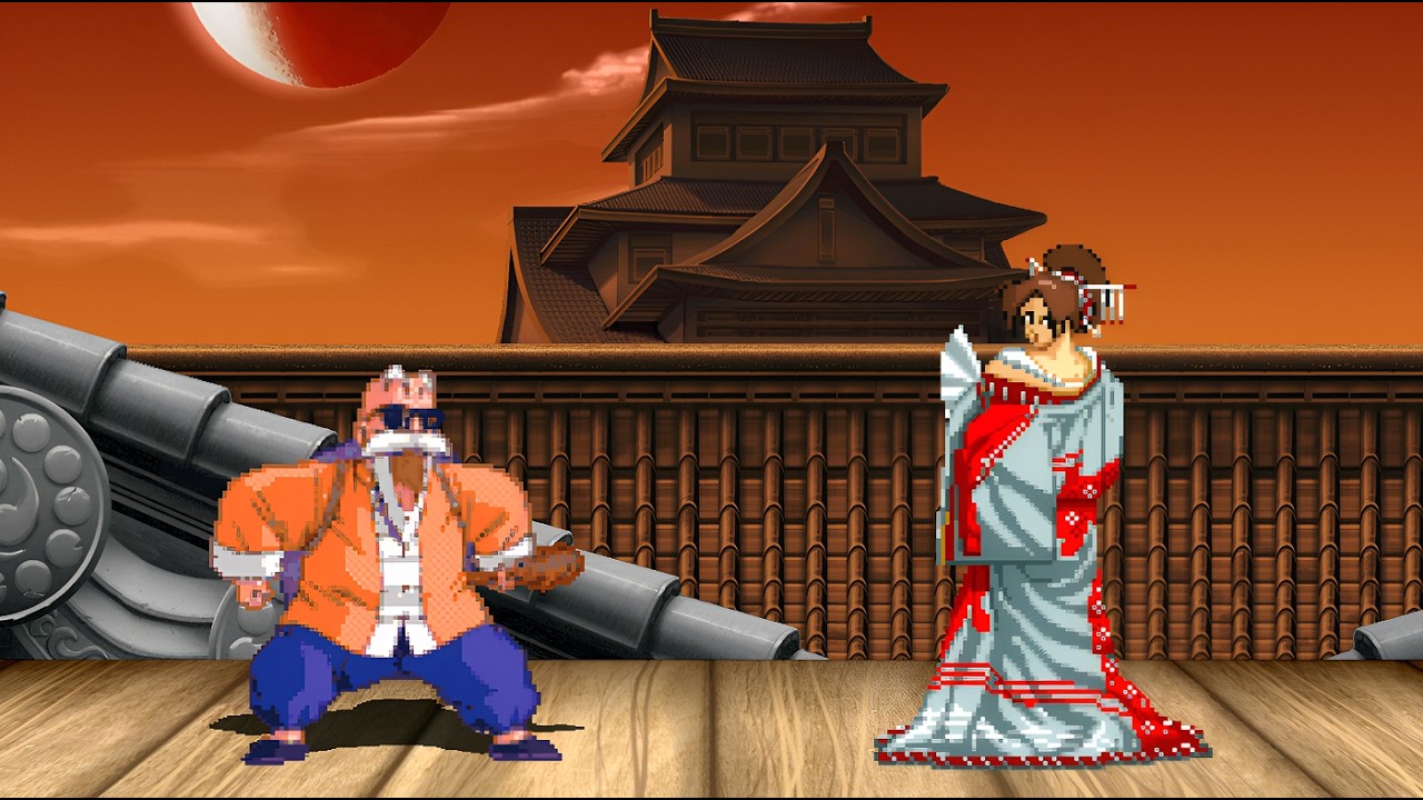 MUTEN ROSHİ vs MAİ SHİRANUİ - High level exciting fight❗⚡