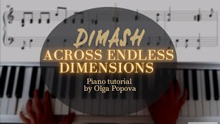 Dimash Across endless dimensions | Piano tutorial by Olga Popova