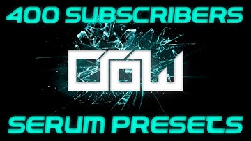 Free Serum preset pack | 400 subscribers
