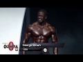 Mr olympia 2019  george brown posing routine