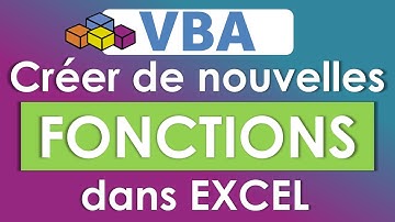 VBA ajouter de nouvelles fonctions dans Excel