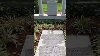 Colonel Sanders and his wife’s grave #shorts