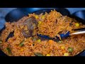 How to prepare the perfect beef and vegetables jollof rice