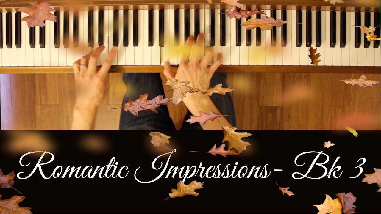 Shadows at Sunset (Romantic Impressions Bk 3) [Intermediate Piano Tutorial]