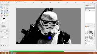 How to Make a Multi Layered Stencil for Spray Painting (Gimp)