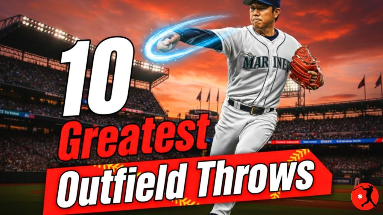 10 GREATEST Baseball Outfield Throws of All Time