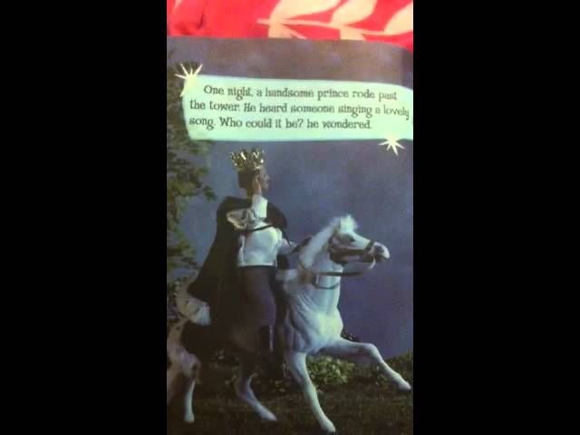 barbie as rapunzel book