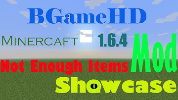 Minecraft 1.6.4 - Not Enough Items Mod - Mod Showcase + Download