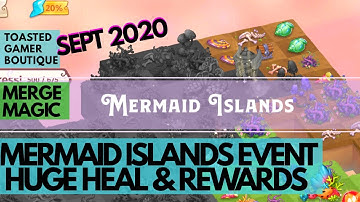 Merge Dragons Moonlight Bunny Event • Heal All Land & Quest Rewards ☆☆☆