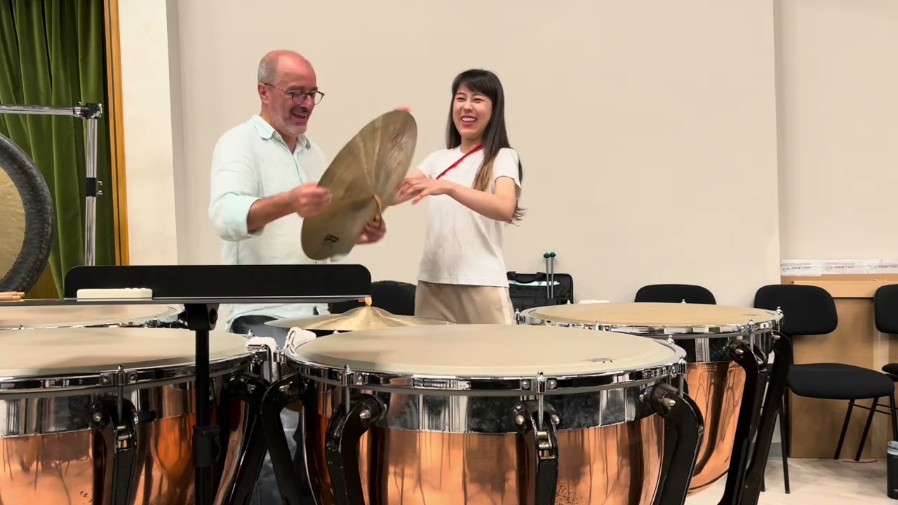 Cymbals Master Class with Prof.Danilo Grassi