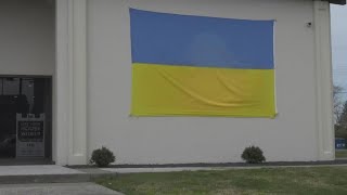 Ukraine flag vandalized with swastika in Sacramento County