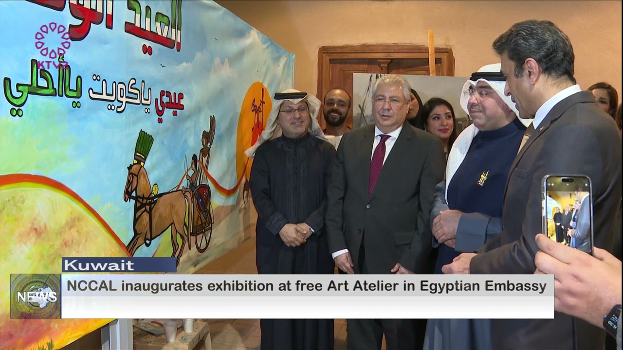 NCCAL inaugurates exhibition at free Art Atelier in Egyptian Embassy