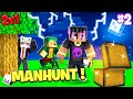 Minecraft speedrunner vs 2 huntersmanhuntron9ie
