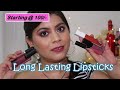 My Favourite Long Lasting Lipsticks | Starting from 100/- | Dikshita Agarwal