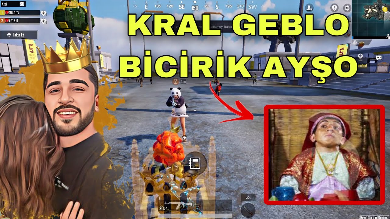 KRAL GEBLO VEZİR AYŞO! (BİCİRİK AYŞO'NUN TÜM MATERYALİ GİTTİ)
