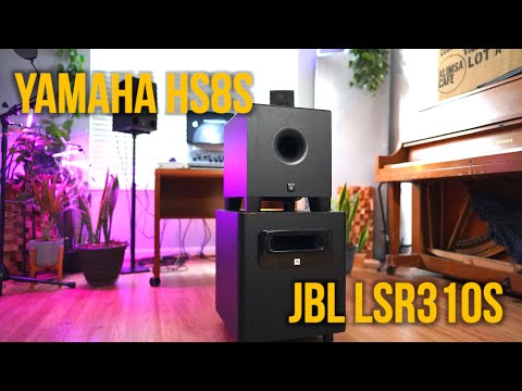 JBL LSR310s Subwoofer vs Yamaha HS8s Studio Subwoofer Review/Comparison