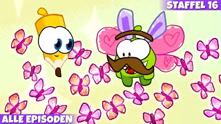 Om Nom Deutsch |  Staffel 16 Episoden 1-10 | Alle Episoden | Cartoon für Kinder | Om Nom Geschichten