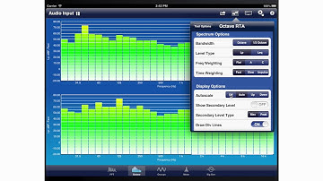 Octave Analyzer Tool for iOS