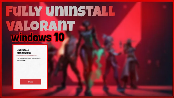 How to uninstall valorant -windows10 FULLY REMOVE VALORANT IN PC