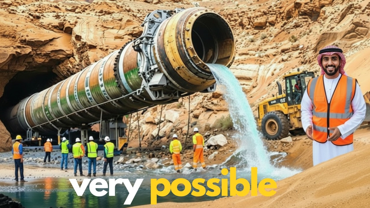 How Saudi Arabia Pumps Billions of Liters Through 500km Desert Pipelines